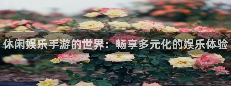 今年会登录：休闲娱乐手游的世界：畅享多元化的娱乐体验